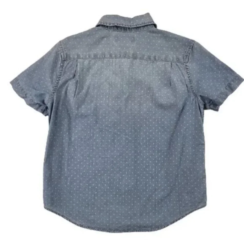 Ralph Lauren Boys Button-Down Denim Shirt Size 6